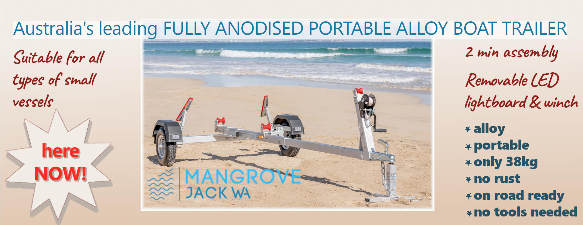 Mangrove Jack Trailers At Adrians Marine Centre Bundaberg